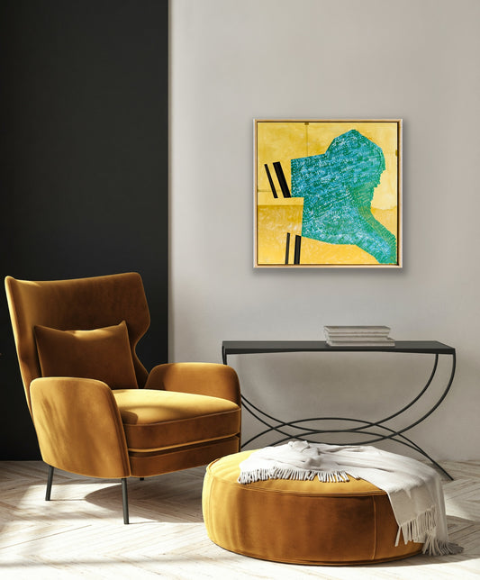 Emerald Echoes on a Golden Field