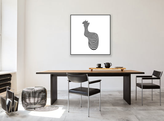 AND SHE WAS WAITING FINE PRINT