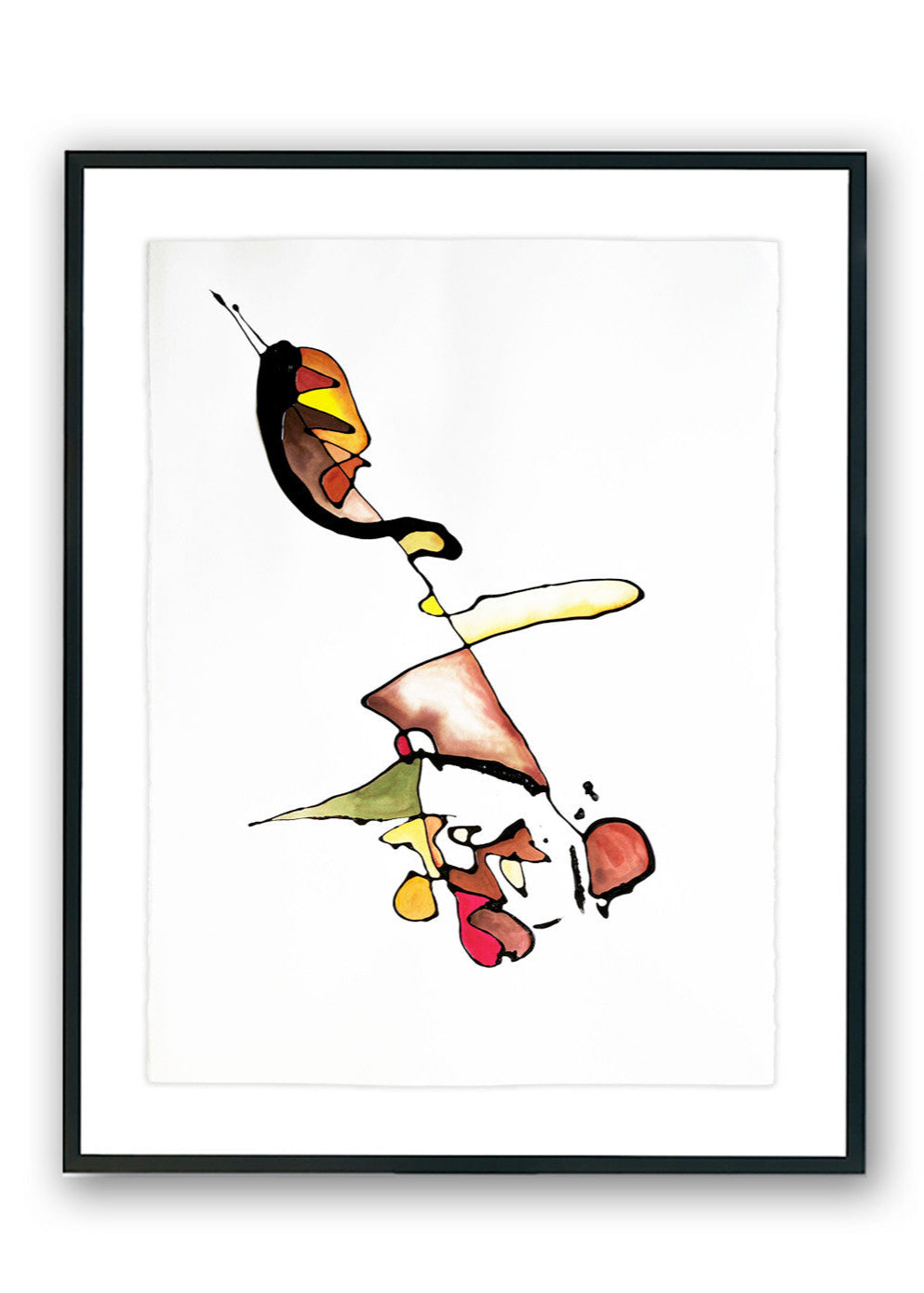 Alejandra Sieder-Contemporary artist-Leaves on my cottage_Frame.jpg